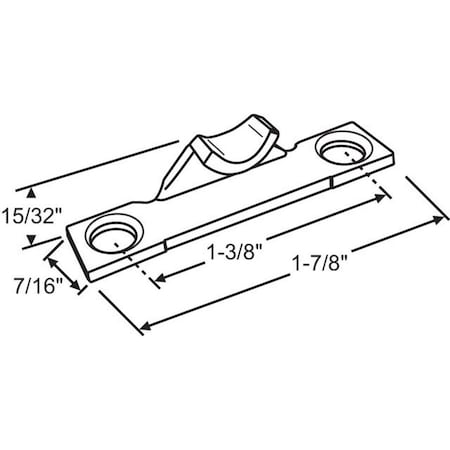 Strybuc Stone Keeper for Sash Lock 750-1361406